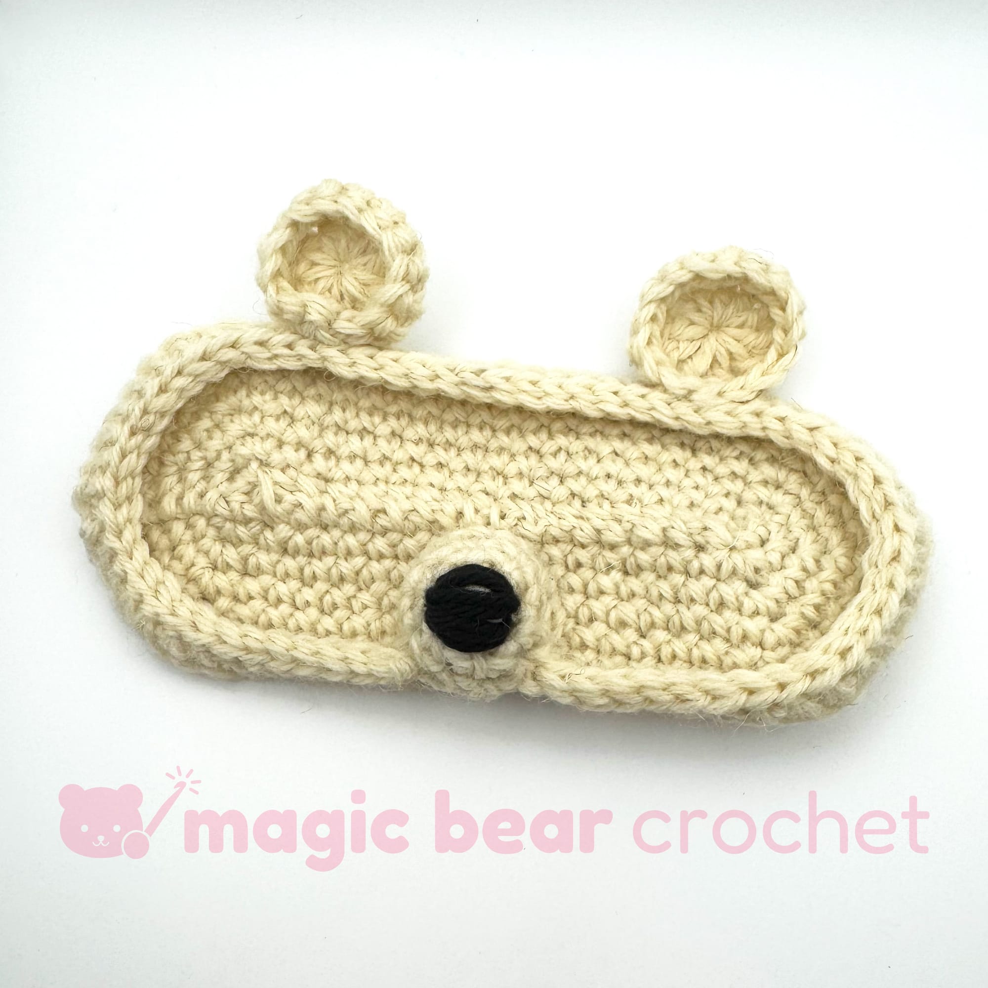 Magic Bear Crochet - Bear Glasses Holder