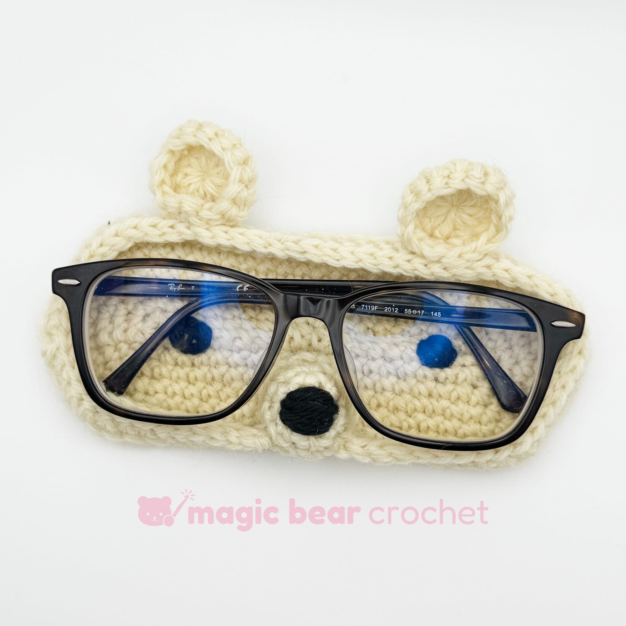 Magic Bear Crochet - Bear Glasses Holder